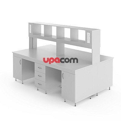 Физический островной стол со столешницей из ЛДСП НВ-2400 ОЛ