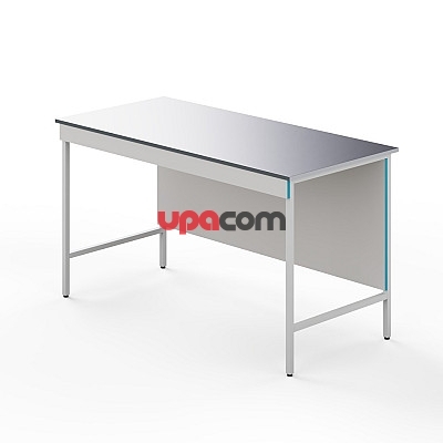 Открытый стол для работы стоя со столешницей из нержавеющей стали СЛВ НВК 1500 НЕРЖ
