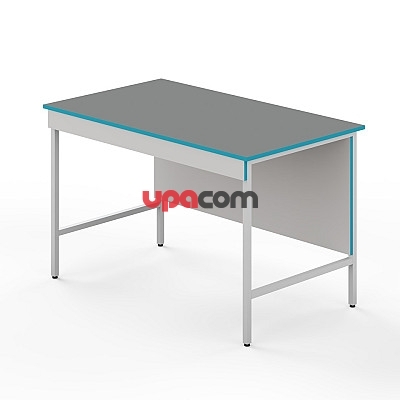 Открытый стол для работы сидя со столешницей из химстойкого пластика СЛН НВК 1200 ПЛАСТ
