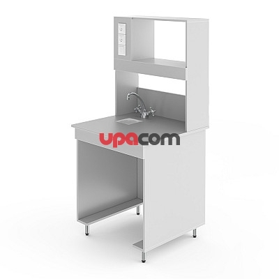 Химический лабораторный стол со столешницей из химстойкого пластика НВ-800 ПСПХ