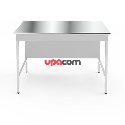 Лабораторный стол со столешницей из нержавеющей стали НВ-1200 ЛНн