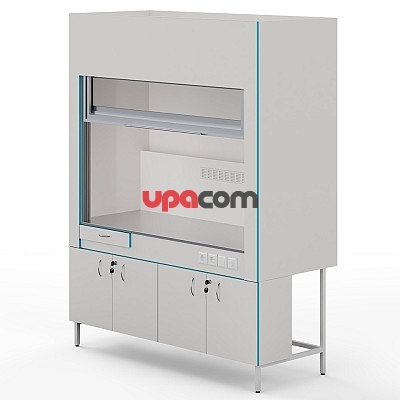 Вытяжной шкаф со столешницей из нержавеющей стали ШВ НВК 1800 НЕРЖ