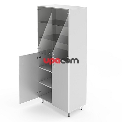 Двухсекционный шкаф для приборов НВ-800 ШПр (800×460×1820)