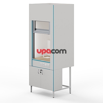 Вытяжной шкаф с сантехникой и столешницей из керамогранитной плитки ШВ НВК 900 КГ+