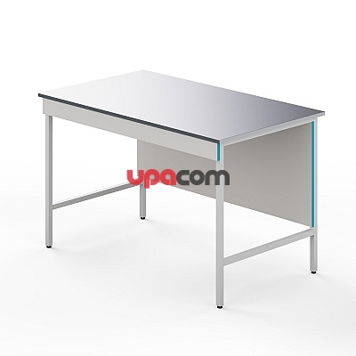 Открытый стол для работы сидя со столешницей из нержавеющей стали СЛН НВК 1200 НЕРЖ
