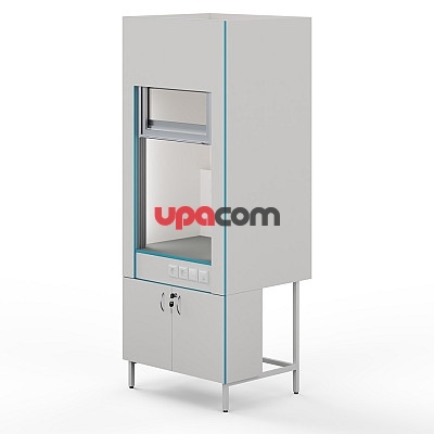 Вытяжной шкаф со столешницей из химстойкого пластика ШВ НВК 900 ПЛАСТ