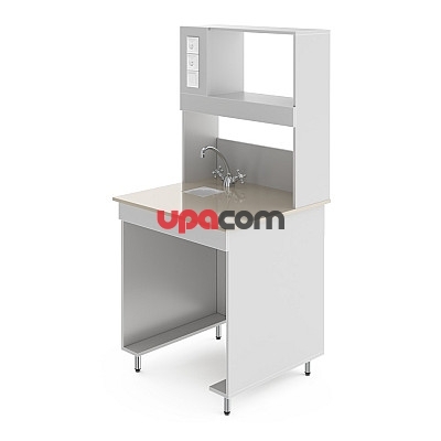 Химический лабораторный стол со столешницей из полипропилена НВ-800 ППХ