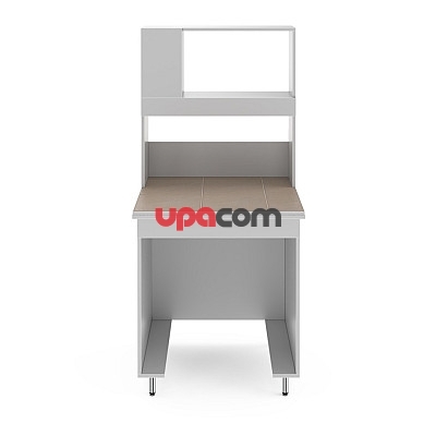 Физический лабораторный стол без розеток со столешницей из керамогранитной плитки НВ-800 ПК-М