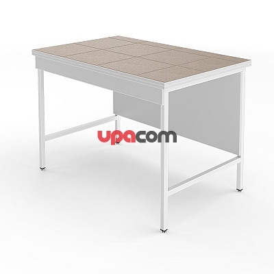 Лабораторный стол со столешницей из керамогранитной плитки НВ-1200 ЛКн