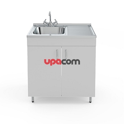 Стол-мойка НВ-800 МО-Б без сушилки (800×600×850)