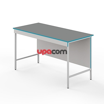 Открытый стол для работы стоя со столешницей из химстойкого пластика СЛВ НВК 1500 ПЛАСТ