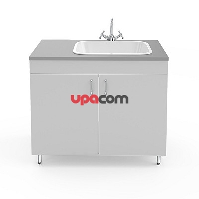 Стол-мойка НВ-1000 МОП-Б без сушилки (1000×600×850)